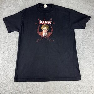 Napolean Dynamite shirt Lg DANG Mighty Fine Y2K 00s‎ movie Promo Vintage 2005